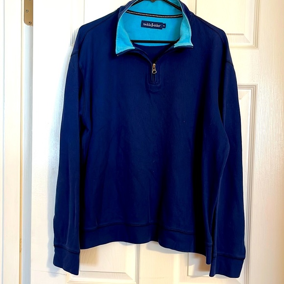 Tackle & Tides 1/4 zip sweater - Picture 1 of 4